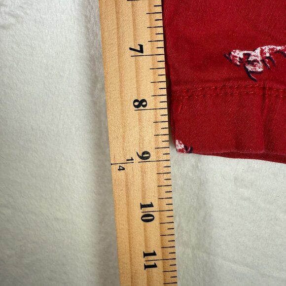 Plugg Flex Shorts Size 36 In Red With Kangaroo All over Print Chino - Picture 6 of 8